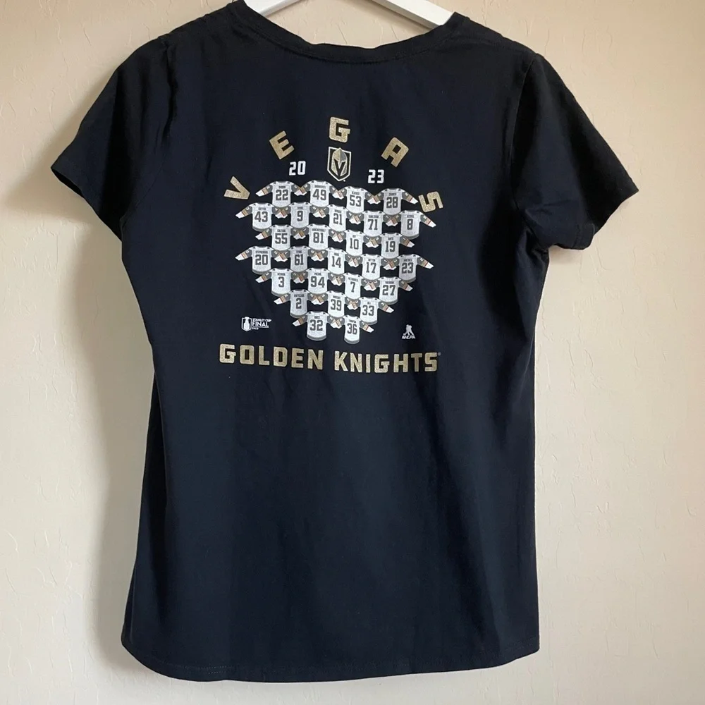 Vegas Golden Knights Stanley Cup Finals 2023 Women’s Large Shirt Short Sleeve